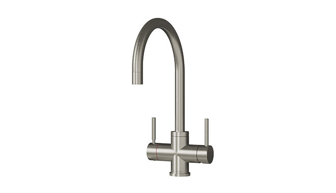 Design-Kollektion 3in1 Tap in Brushed Nickel Design-Kollektion 3in1 Tap in Brushed Nickel