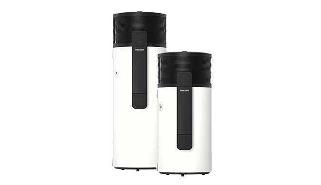 SHP-O hot water heat pump in 200 L and 300 L models, using eco-friendly R290 refrigerant and compati SHP-O hot water heat pump in 200 L and 300 L models, using eco-friendly R290 refrigerant and compati