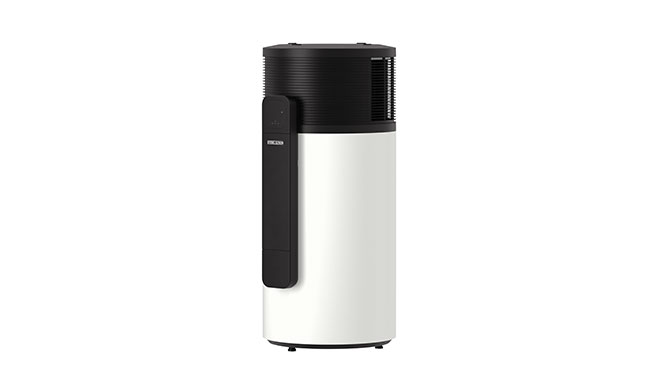 SHP-O hot water heat pump models in 200 L and 300 L, featuring R290 refrigerant and MyStiebel app co SHP-O hot water heat pump models in 200 L and 300 L, featuring R290 refrigerant and MyStiebel app co